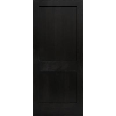 PUERTA QUEBEC ÉBANO 2 TAB 90 X 203 CM