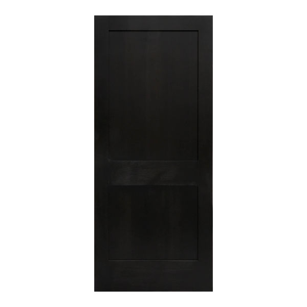 PUERTA QUEBEC ÉBANO 2 TAB 80 X 213 CM