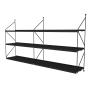 REPISA ENTREPAÑOS 22 X 66.4 X 9 CM PARA ORGANIZAR