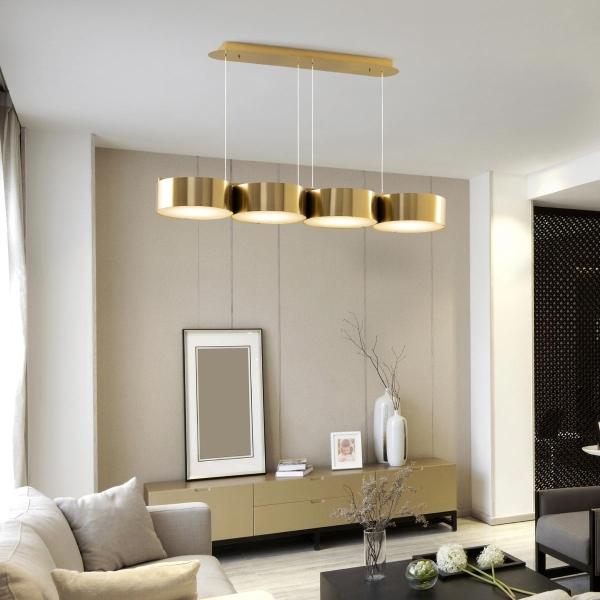 COLGANTE DE LUZ LED DE ORO