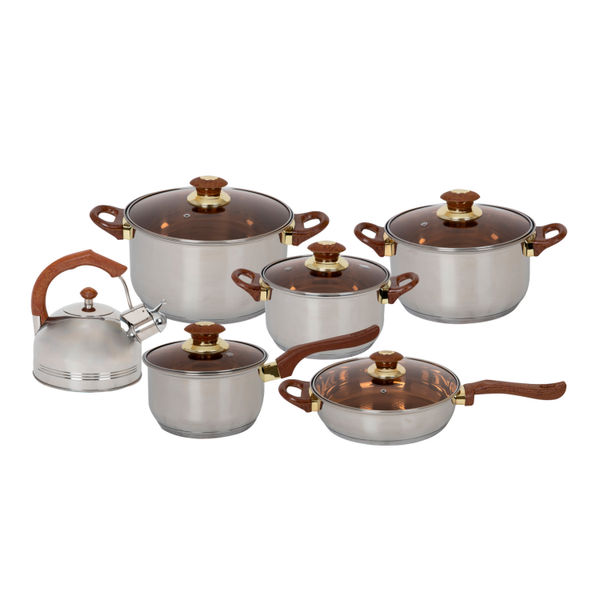 Bateria De Cocina 11Pzs Acero Inoxidable