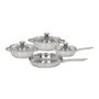 Bateria De Cocina ColorHome7 Pzas Acero