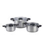 Bateria de Cocina Completa Acero 6 pzas