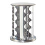 Rack Especiero + 16 Frascos Acero Inox