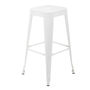 Banco Alto Tolix Blanco Para Comedor