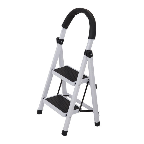 ESCALERA ACERO TIPO TIJERA 2 ESCALONES