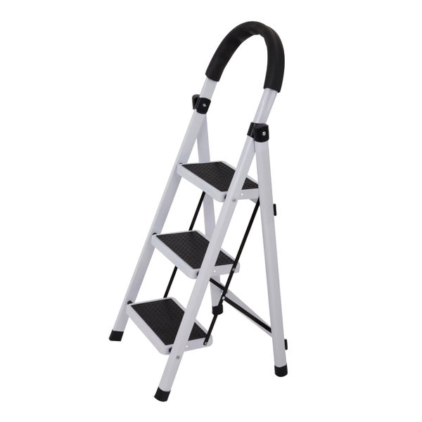 ESCALERA ACERO TIPO TIJERA 3 ESCALONES