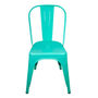 Silla Tolix Metálica Minimalista Verde