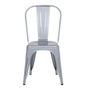 Silla Tolix Metálica Minimalista Gris
