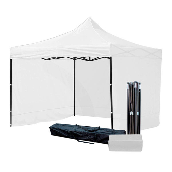 Toldo Blanco 3x3 Pared Impermeable Bolsa