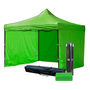 Toldo Verde 3x3 Pared Impermeable Bolsa