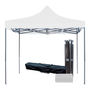Toldo Blanco Plegable 2x2M Con Bolsa