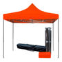 Toldo Naranja Plegable 2x2M Con Bolsa