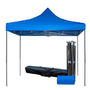Toldo Azul Plegable 3x3M Con Bolsa