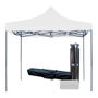 Toldo Blanco Plegable 3x3M Con Bolsa