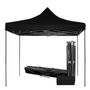 Toldo Negro Plegable 3x3M Con Bolsa