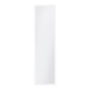 ESPEJO DECORATIVO RECTANGULAR CON MARCO BLANCO 1.25 M X 34 CM