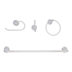 JUEGO DE ACCESORIOS METAL GLACIER BAY 4 PIEZAS