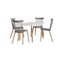 COMEDOR RECTANGULAR PARA 4 PERSONAS, MODERNO EAMES FRENCH MIDTOWN CONCEPT