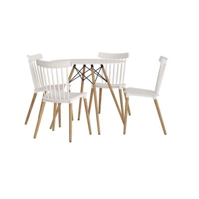 COMEDOR REDONDO PARA 4 PERSONAS, MODERNO EAMES FRENCH MIDTOWN CONCEPT