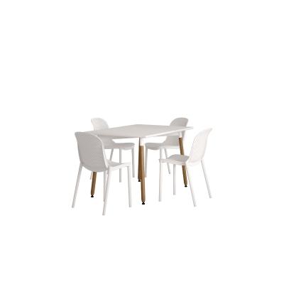 COMEDOR RECTANGULAR PARA 4 PERSONAS, MODERNO EAMES PS MIDTOWN CONCEPT