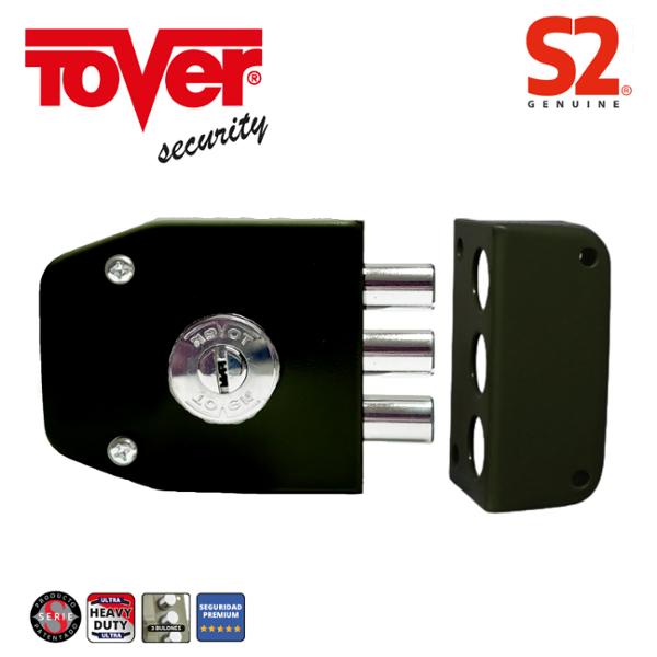 CERRADURA DE SOBREPONER DE ACERO