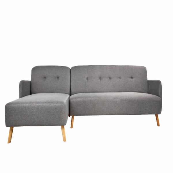 SOFA ESCUADRA IZQUIERDA COLOR GRIS CLARO