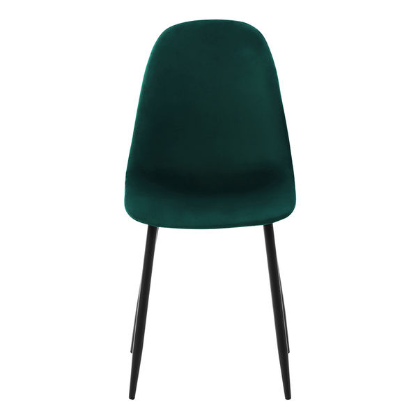 SILLA DE COMEDOR VERDE 87 X 52 X 44 CM