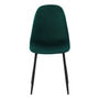 SILLA DE COMEDOR VERDE 87 X 52 X 44 CM