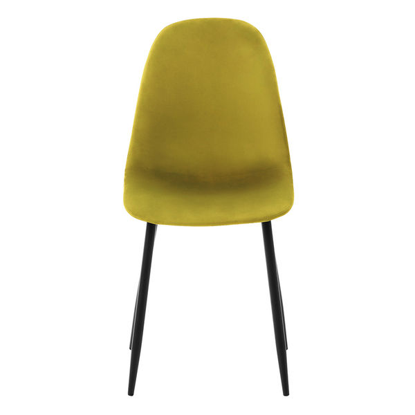 SILLA DE COMEDOR MOSTAZA 87 X 52 X 44 CM