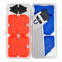KIT 7 DE HERRAMIENTAS PARA APLICAR SILICÓN DE PLÁSTICO 10 PIEZAS