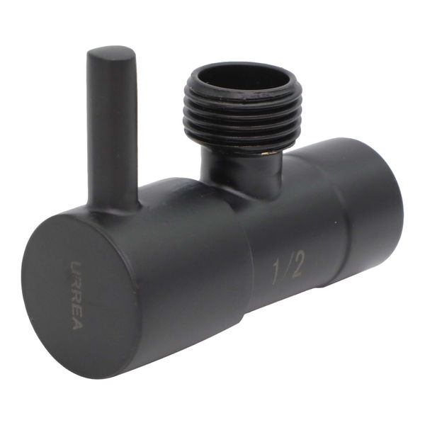 LLAVE ANGULAR ACABADO NEGRO MATE