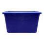 CAJA DE PLÁSTICO 60 L AZUL MARINO