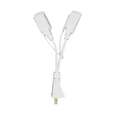 EXTENSION ELECTRICA DOBLE 15 CMS CON 6 CONTACTOS SPT 2X16 BLANCA