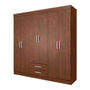 Ropero Closet Con 6 Puertas Y 2 Cajones