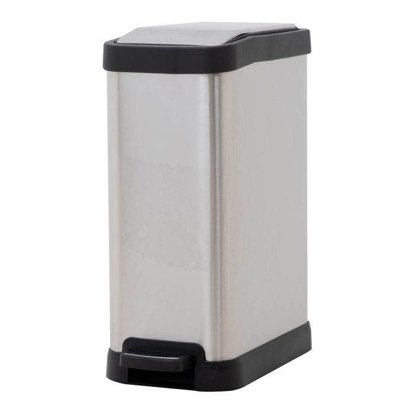 Bote de Basura Con Pedal Acero Inox 8L