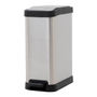Bote de Basura Con Pedal Acero Inox 8L