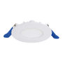 FLAT 3PG 4W LED LUZ CALIDA 4PACK