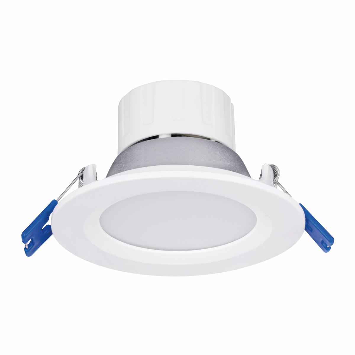 Lámpara de empotrar blanco 4 piezas