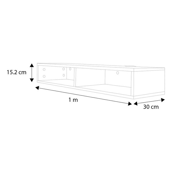REPISA FLOTANTE PARA TV 100 BLANCO | The Home Depot México