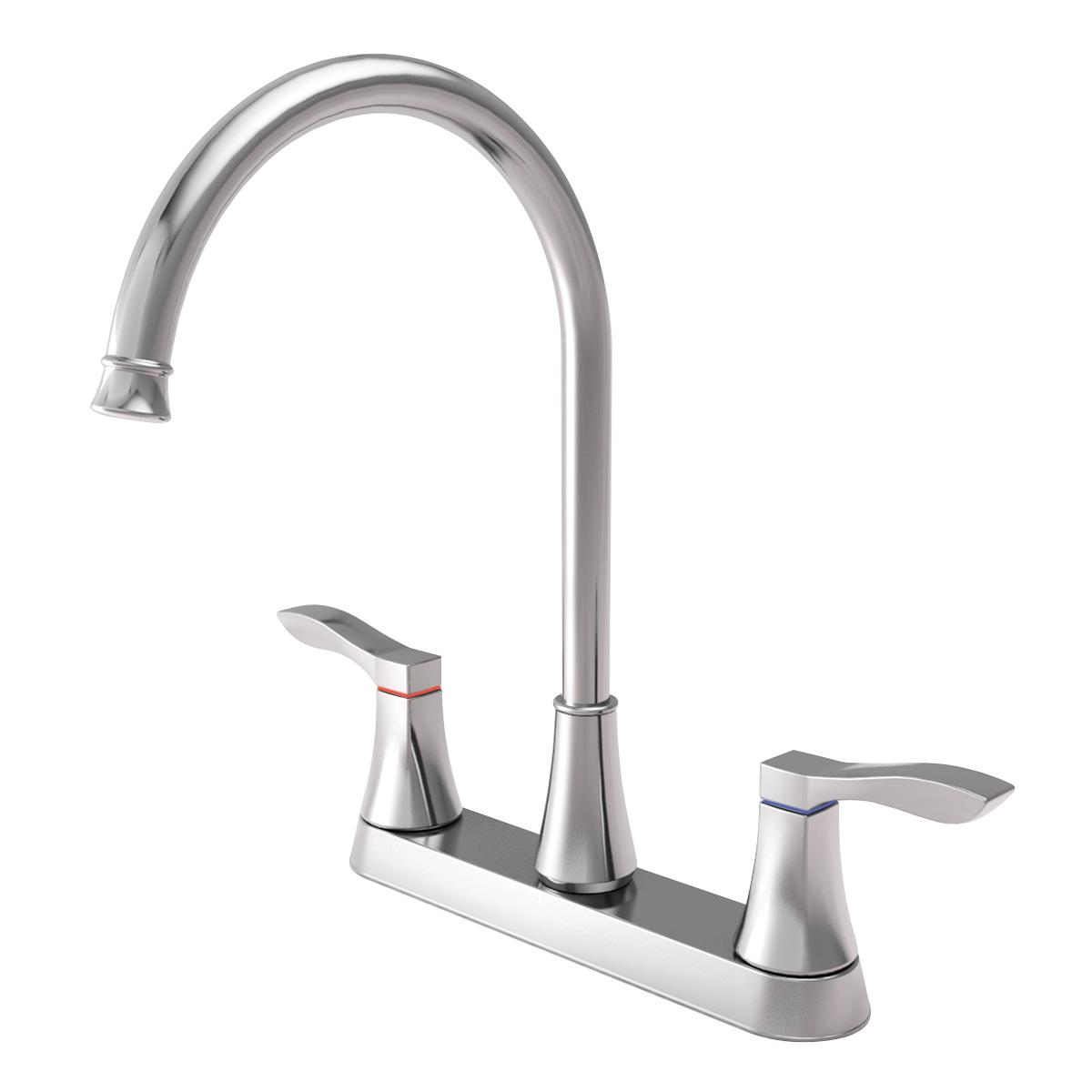 Mezcladora para cocina 8 pulgadas elena cromo