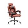 SILLA DE OFICINA VINIPIEL COLOR CAFÉ