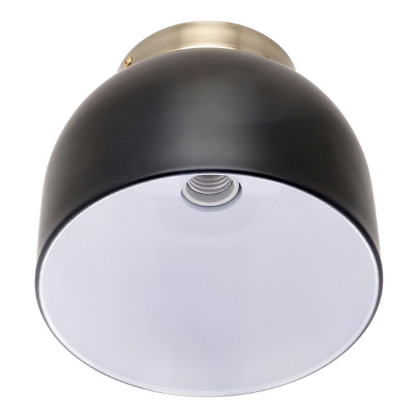 LÁMPARA DE TECHO LED 17 X 20.3 CM NEGRO