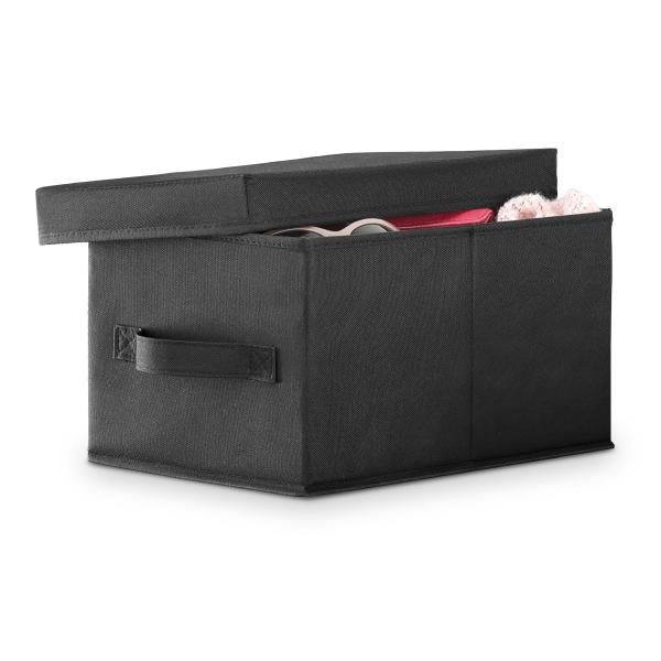 CAJA CON TAPA NEGRA 33 CM X 25.4 CM