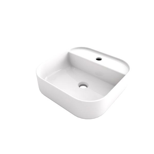 OVALIN CERAMICO CUADRADO BLANCO FARO