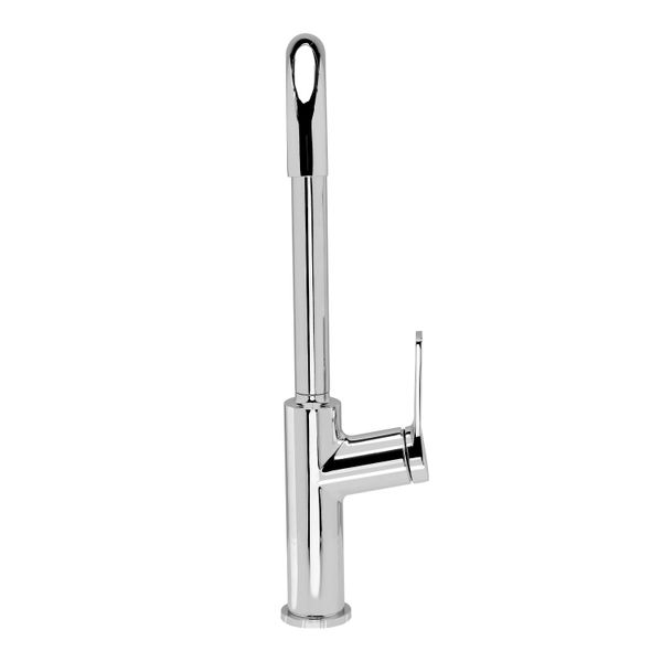 MONOMANDO PARA FREGADERO TECNOBATH PLATEADO