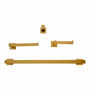 SET DE 4 ACCESORIOS PARA BAÑO TECNOBATH DORADO