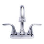 MEZCLADORA PARA LAVABO MANERAL Y CUBIERTA ABS