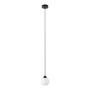 LÁMPARA COLGANTE MODERNO PE3033HM METAL NEGRO MATE 1 LUZ INCANDESCENTE