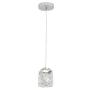 COLGANTE DE CRISTAL LED 1 LUZ LUXOR